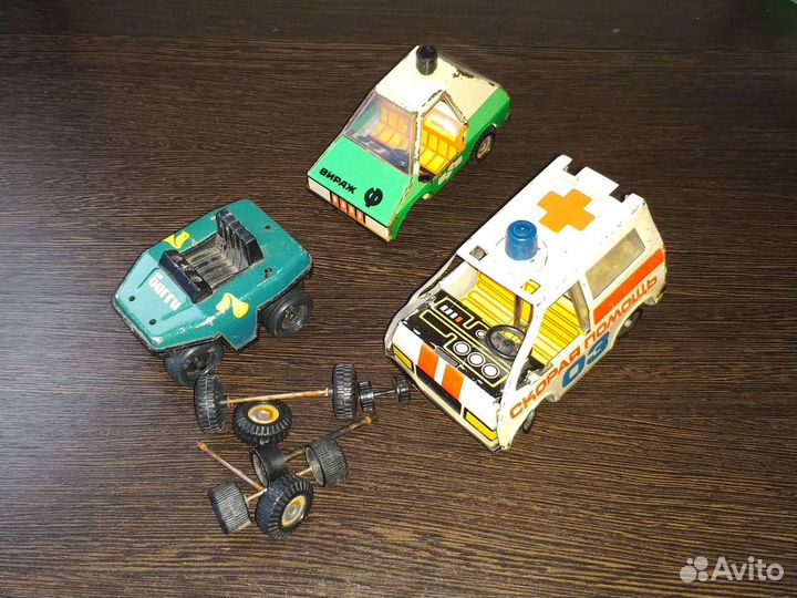 Жестяные машинки СССР