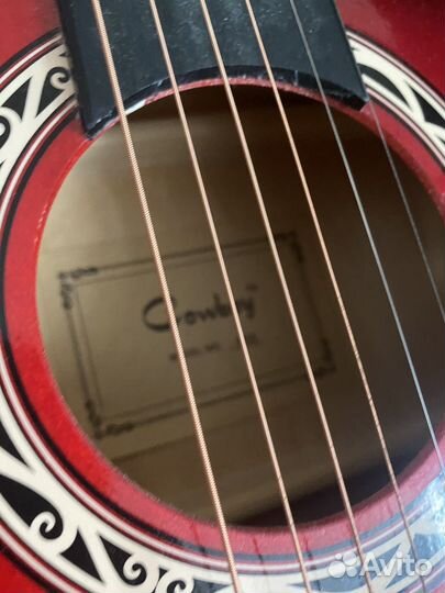 Акустическая гитара cowboy
