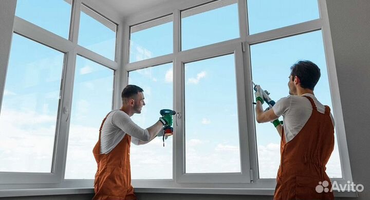 Окна балконы пвх