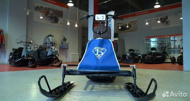 Мотобуксировщик Бурлак-М опти-R 15 л.с