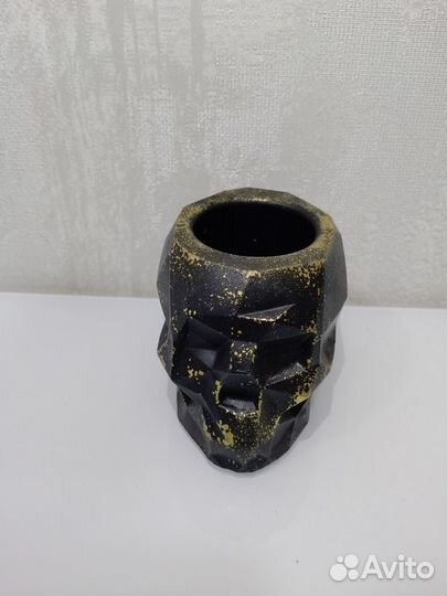 Органайзер череп,кашпо