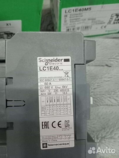 Контактор schneider