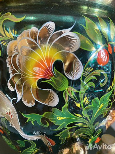 Самовар электрический расписной тульский