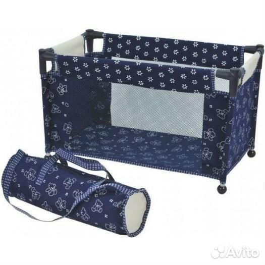 Кровать-манеж для куклы