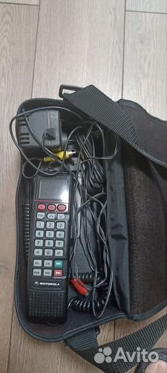 Винтажный автомобильный телефон-сумка Motorola