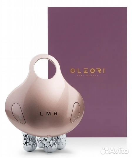 Роликовый массажер для лица микротоковый L-Mirru