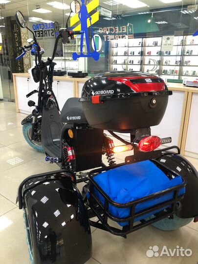 Электроскутер CityCoco SkyBoard Trike BR60 3000W