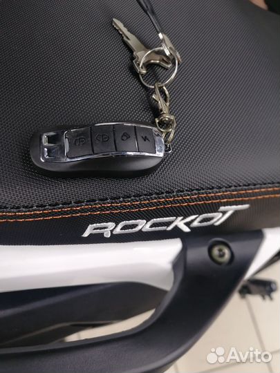 Мотоцикл Rockot Hound 250 белый/оранжевый