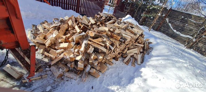 Дрова березовые колотые