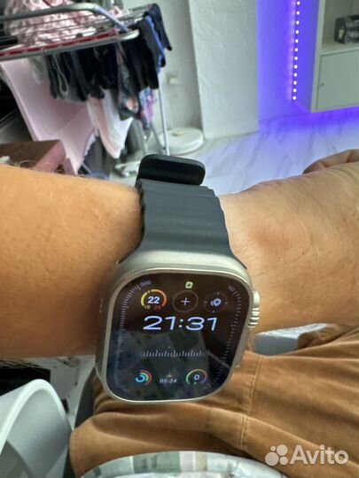 Apple watch ultra 49mm titanium