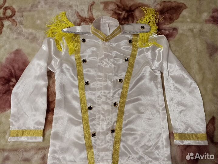 Карнавальный костюм офицера на мальчика 8-10 лет