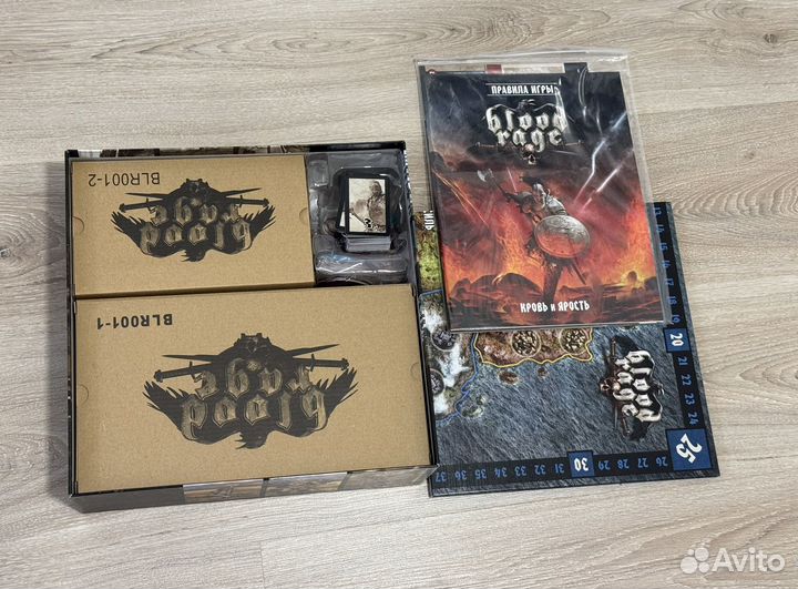 Blood rage настольная игра