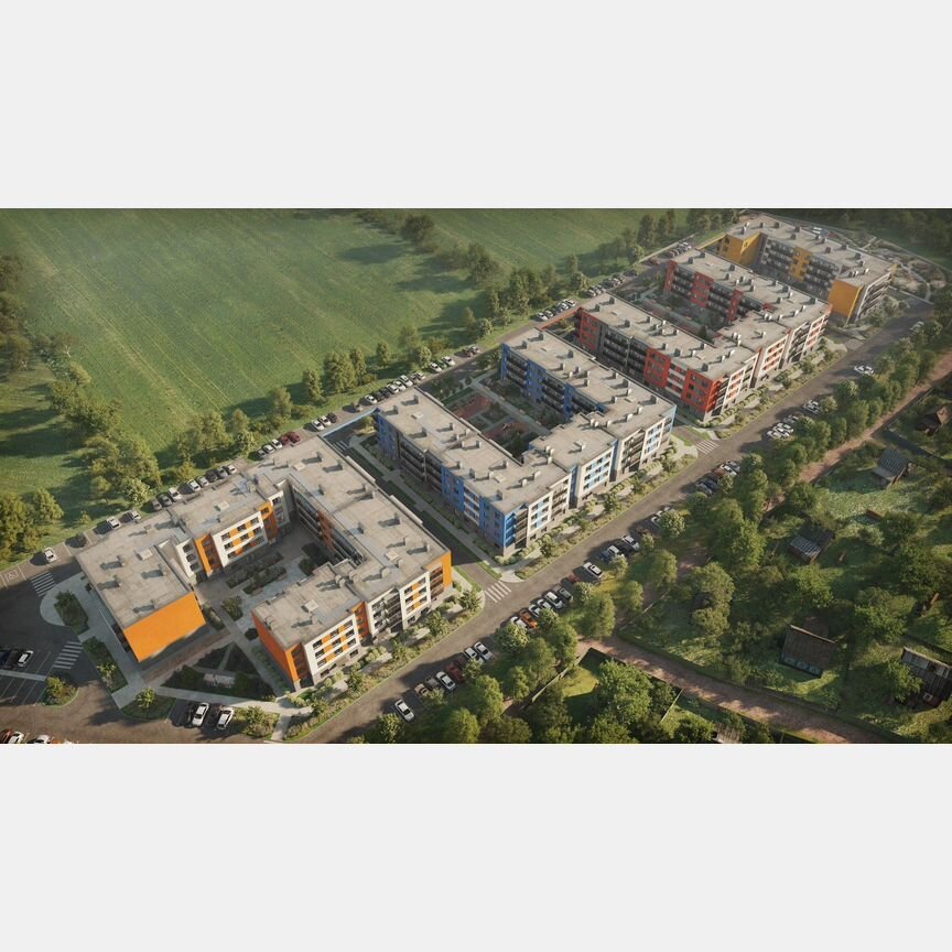 2-к. квартира, 62,5 м², 2/4 эт.