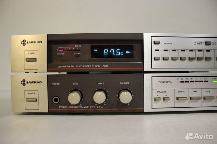 Samsung L50A+L50TL Стерео Усилитель+Тюнер