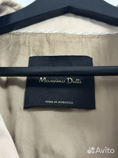 Massimo dutti тренч