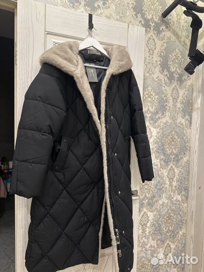 Пальто зимнее новое 44