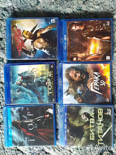 3D blu ray диски
