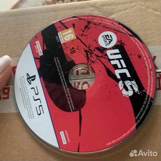 Ufc 5 ps5 диск