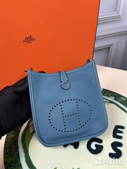 Сумка женская Hermes Taurillon Clemence Evelyne