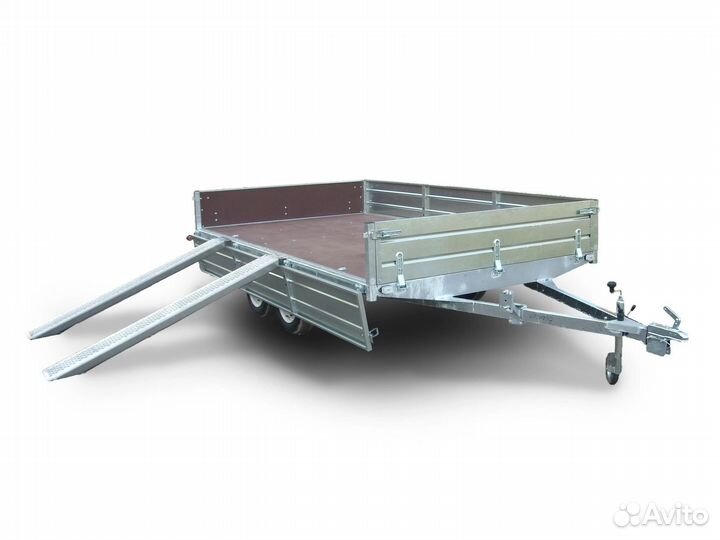 Лав 81013C 4.0 Бортовой двухосный прицеп