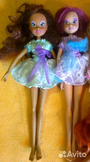 Куклы Винкс блум, стелла, флора,муза, текна лейла