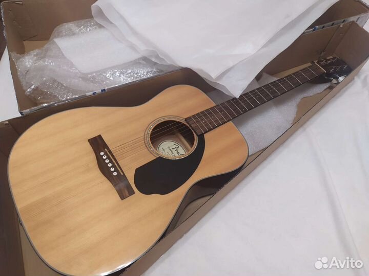 Акустическая гитара Fender CC-60S NAT (массив)