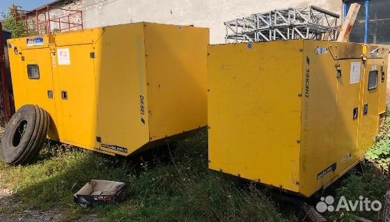 Дизельный генератор 40 квт Aksa APD50A в кожухе