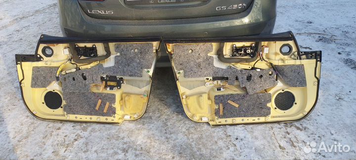 Дверные карты Lexus GS