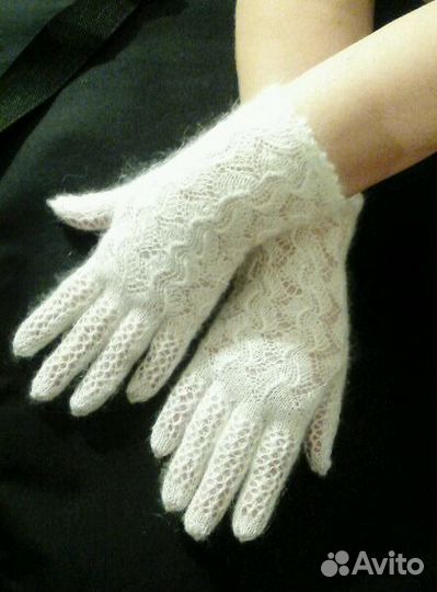 Пуховые перчатки