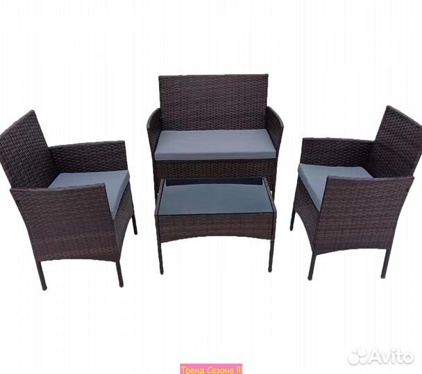 Набор садовой мебели для дачи Доминика арт.SFS003