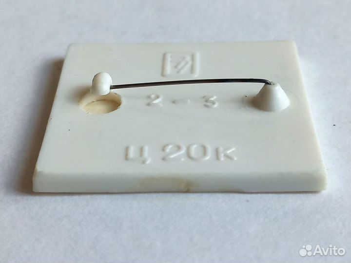 Значок переливной СССР слоник и клоун