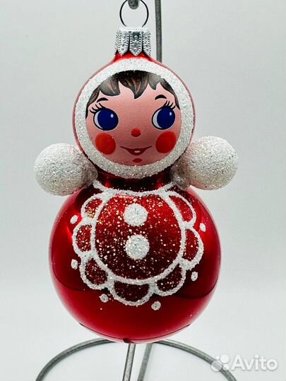 Елочные игрушки стекло