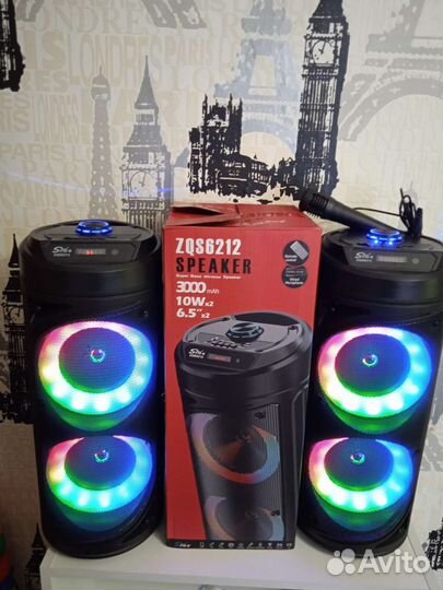 Портативные беспроводные блютуз колонки, новые