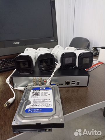 Комплект камер видеонаблюдения UNV