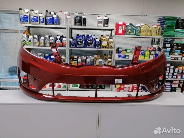 Бампер передний Киа Рио 3