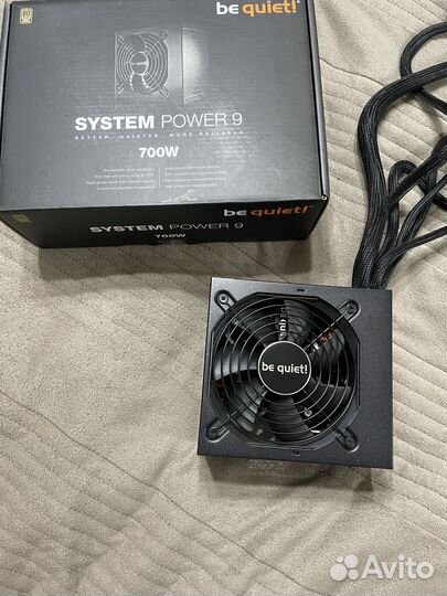Бп be quiet system power 9 700w, чек, гарантия