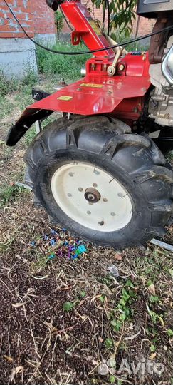 Мотоблок с прицепом