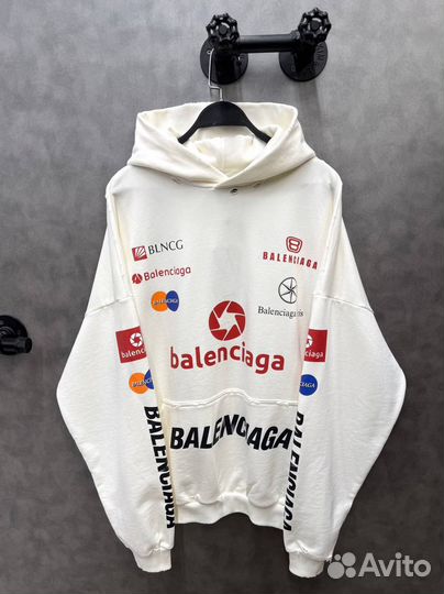 Худи Balenciaga оверсайз (тренд 2025)