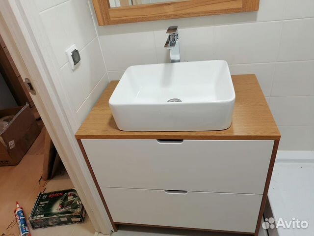 Тумба под раковину и шкаф в пик мдф\лдсп\массив