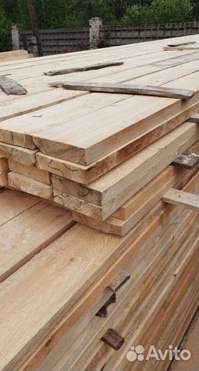 Доска обрезная 25х150 6м