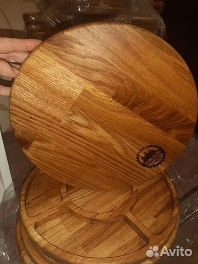 Разделочная доска дерево, менажница, подсвечники