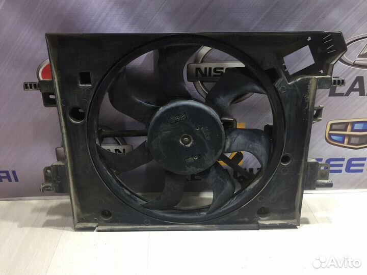 Вентилятор радиатора охлаждения двигателя диффузор