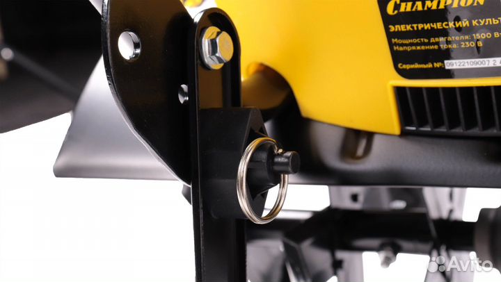 Культиватор электрический champion EC1500