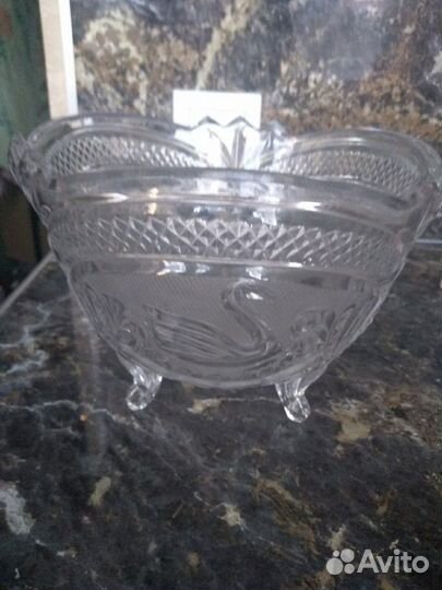Хрустальная ваза