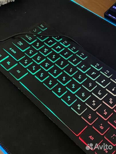 Мембранная клавиатура с подсветкой