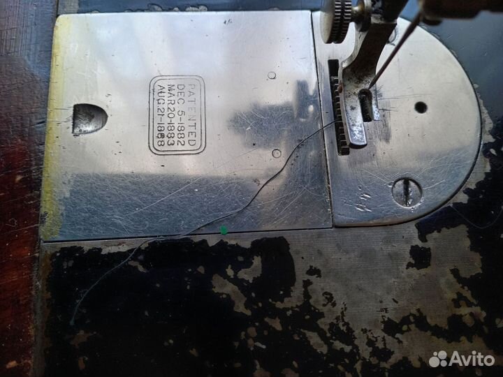 Швейная машина зингер ножная