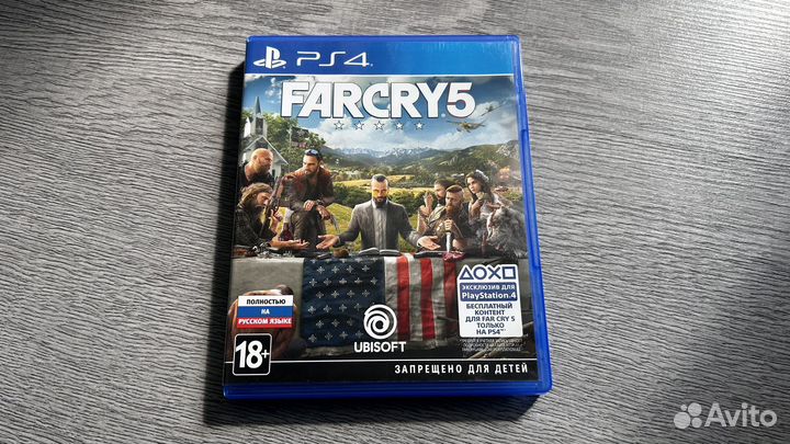 Far cry 5 ps4 диск