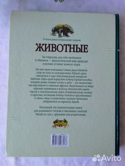 Детская энциклопедия животные