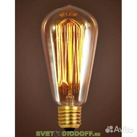 Лампа накаливания ST58 40W