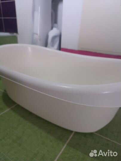 Детская силиконовая ванночка